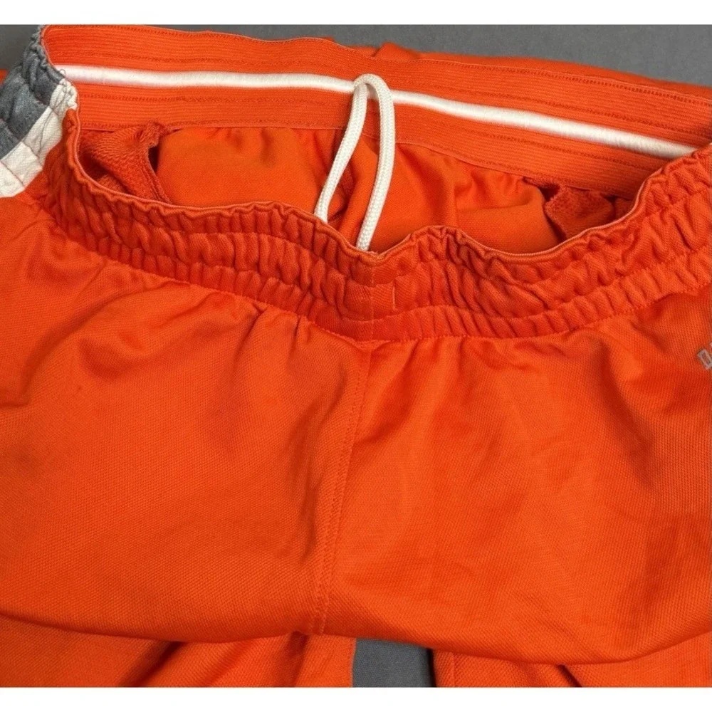 Nike Shorts Mens Size Medium Orange Basketball‎ Drawstring Pockets Lightweight